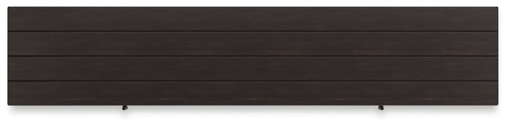 Darborn - XL TV Stand W/Fireplace Option - Gray / Brown