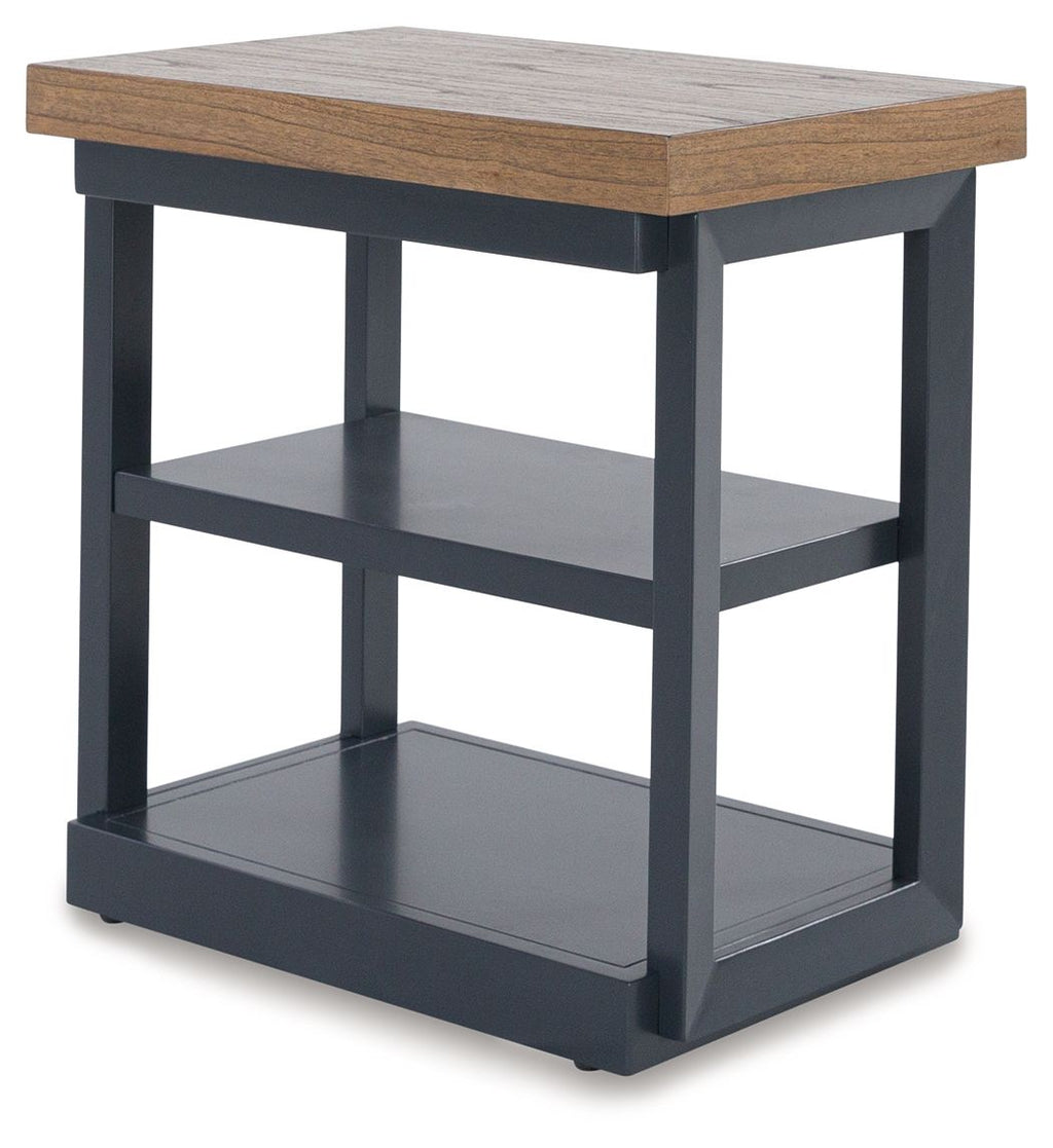 Landocken - Occasional Table Set (Set of 3) - Brown / Blue