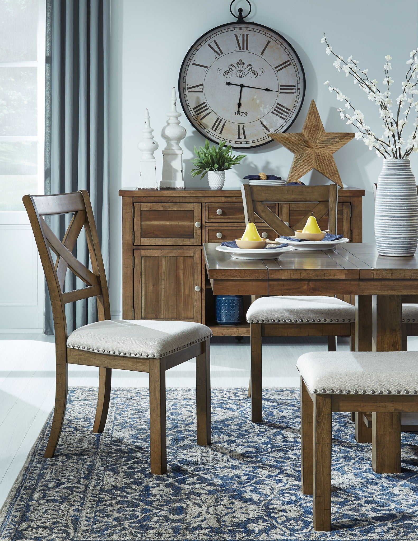 Moriville - Rectangular Dining Room Extension Table - Grayish Brown