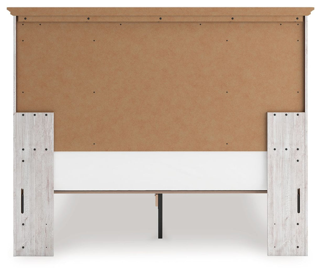 Makidern - Panel Storage Bed With Storage Footboard