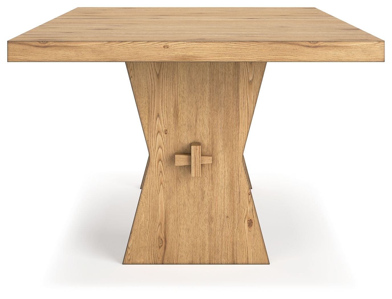 Galliden - Rectangular Dining Room Table - Light Brown