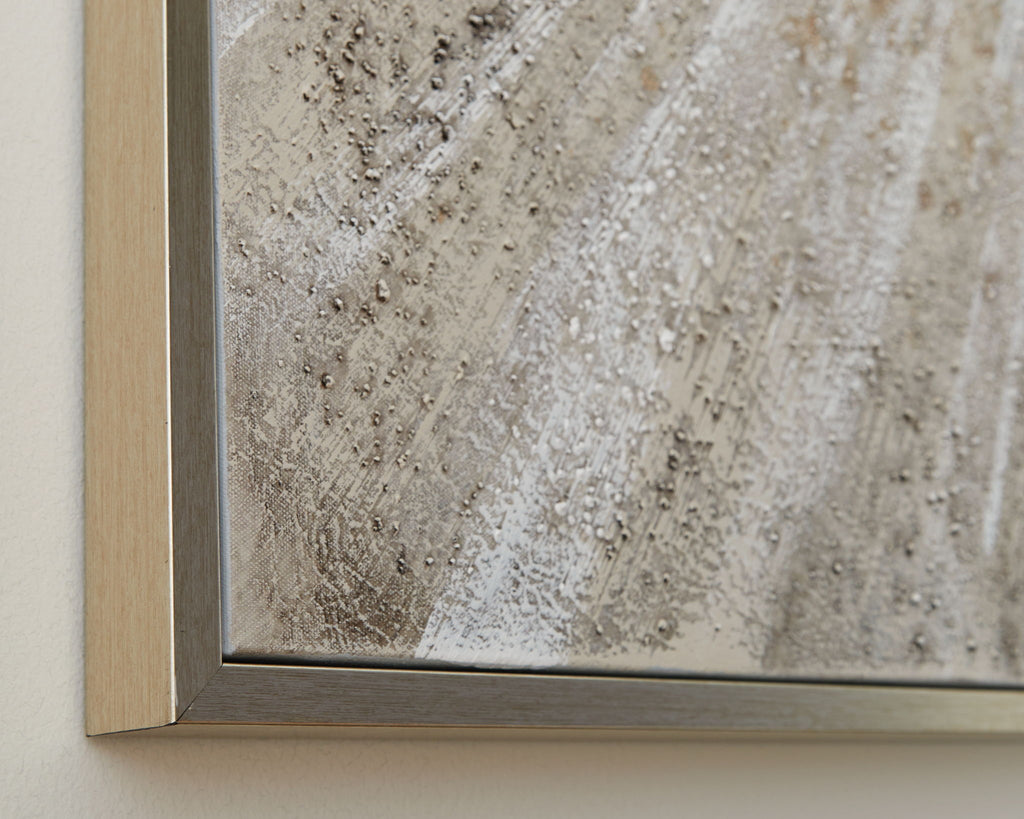 Waldard - Wall Art - Gray / Taupe / White