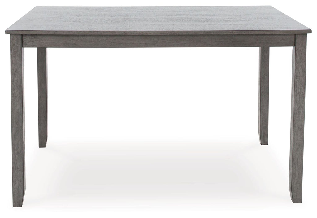 Caitbrook - Rect Drm Counter Table Set (Set of 7) - Gray