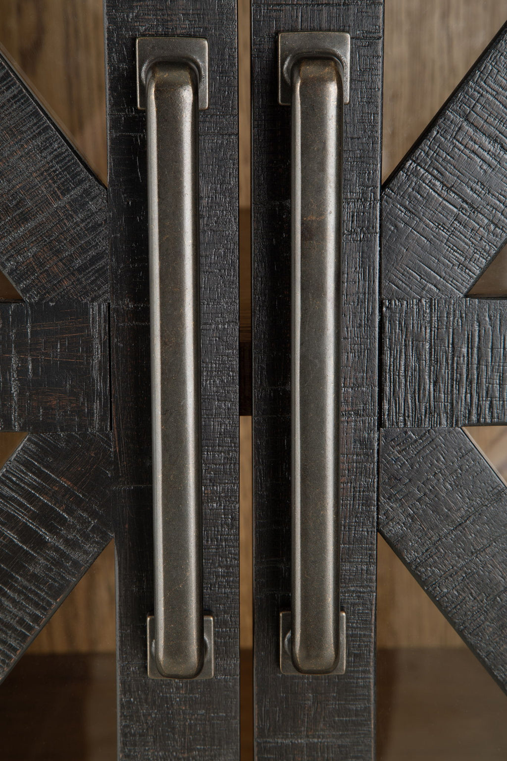 Christop - Accent Cabinet - Black / Brown