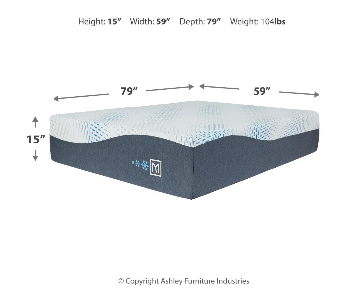 Millennium Luxury Plush Gel Latex Hybrid - Luxury Plush Gel Latex Hybrid Mattress