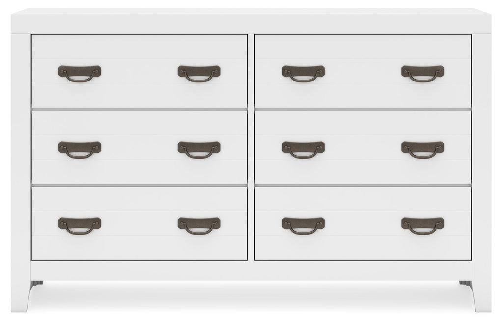 Binterglen - Dresser - White