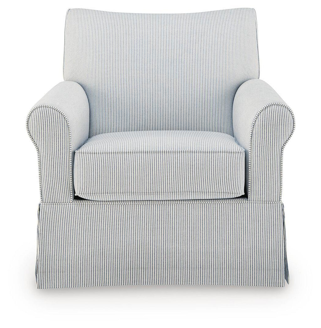Searcy - Swivel Glider Accent Chair
