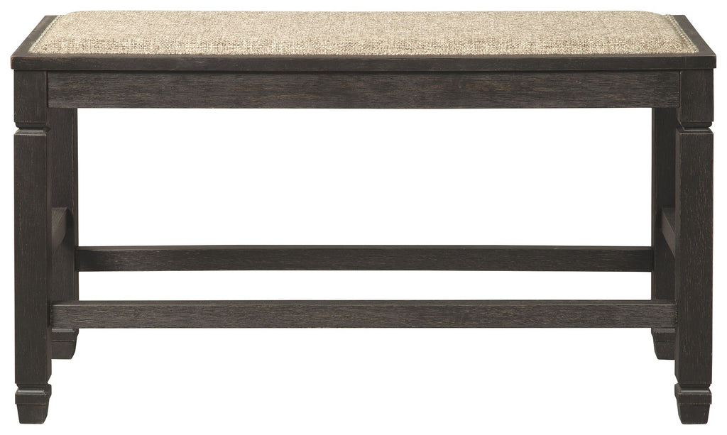 Tyler Creek - DBL Counter UPH Bench  - Antique Black