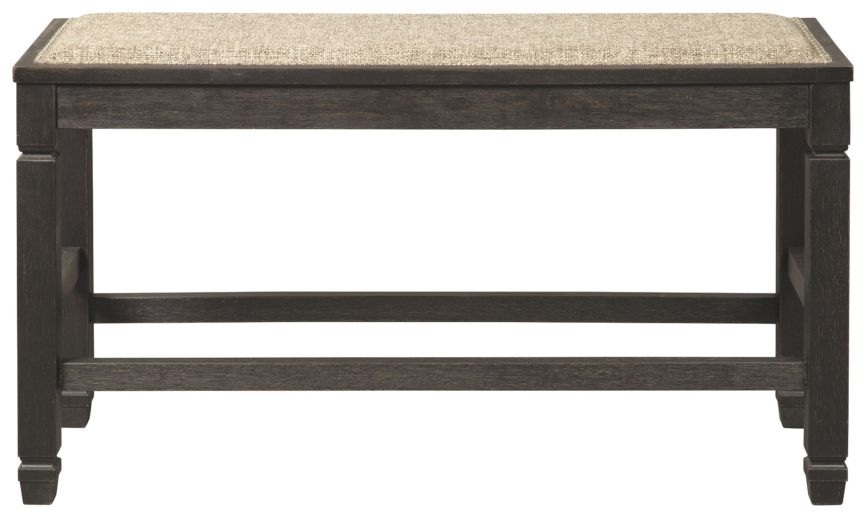 Tyler Creek - DBL Counter UPH Bench  - Antique Black