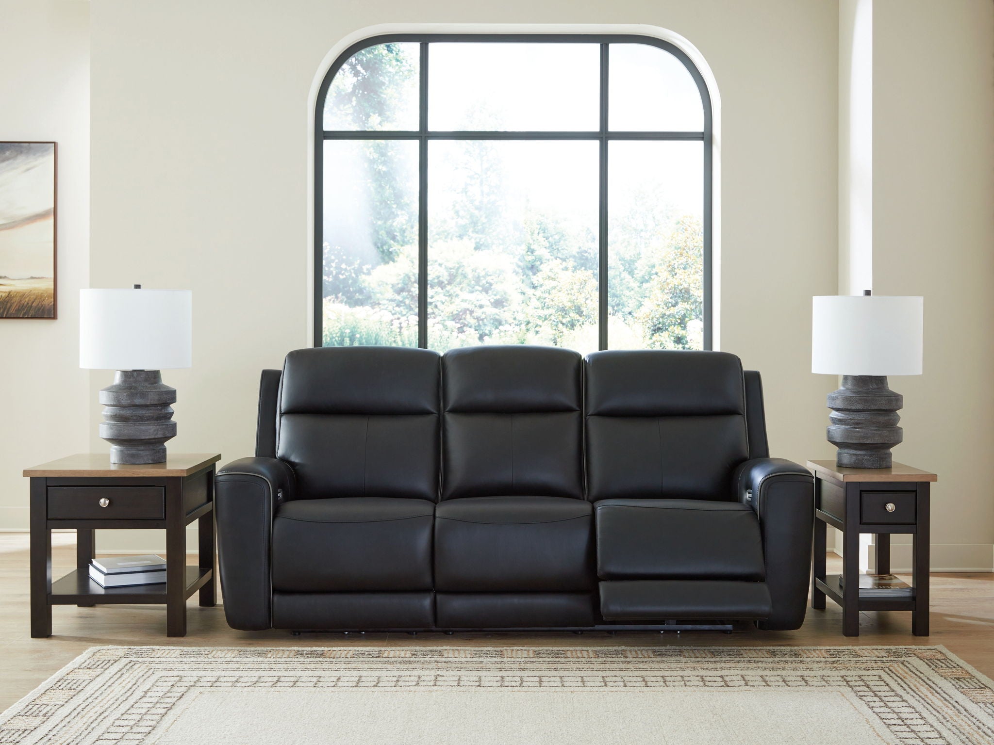 5Z-Comfort - Relaxation - Power Reclining Sofa With Adj Headrest
