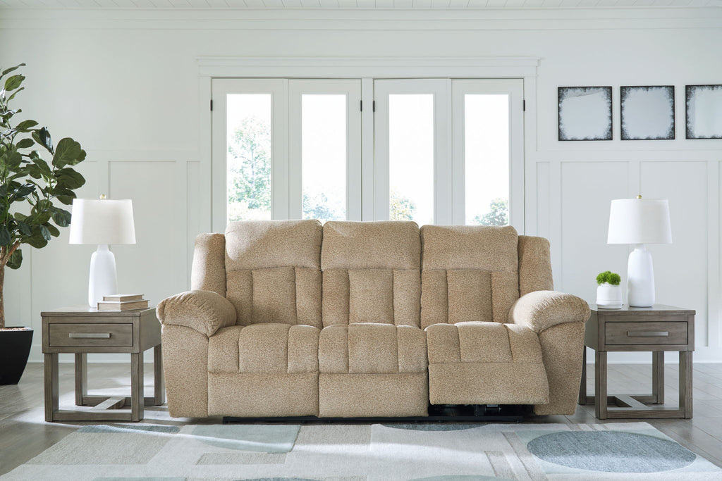 Tip-Off - Power Reclining Sofa With Adj Headrest