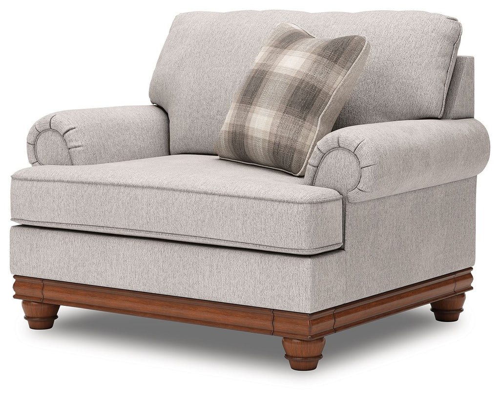 Clearbrooke - Chair And A Half - Sandstone