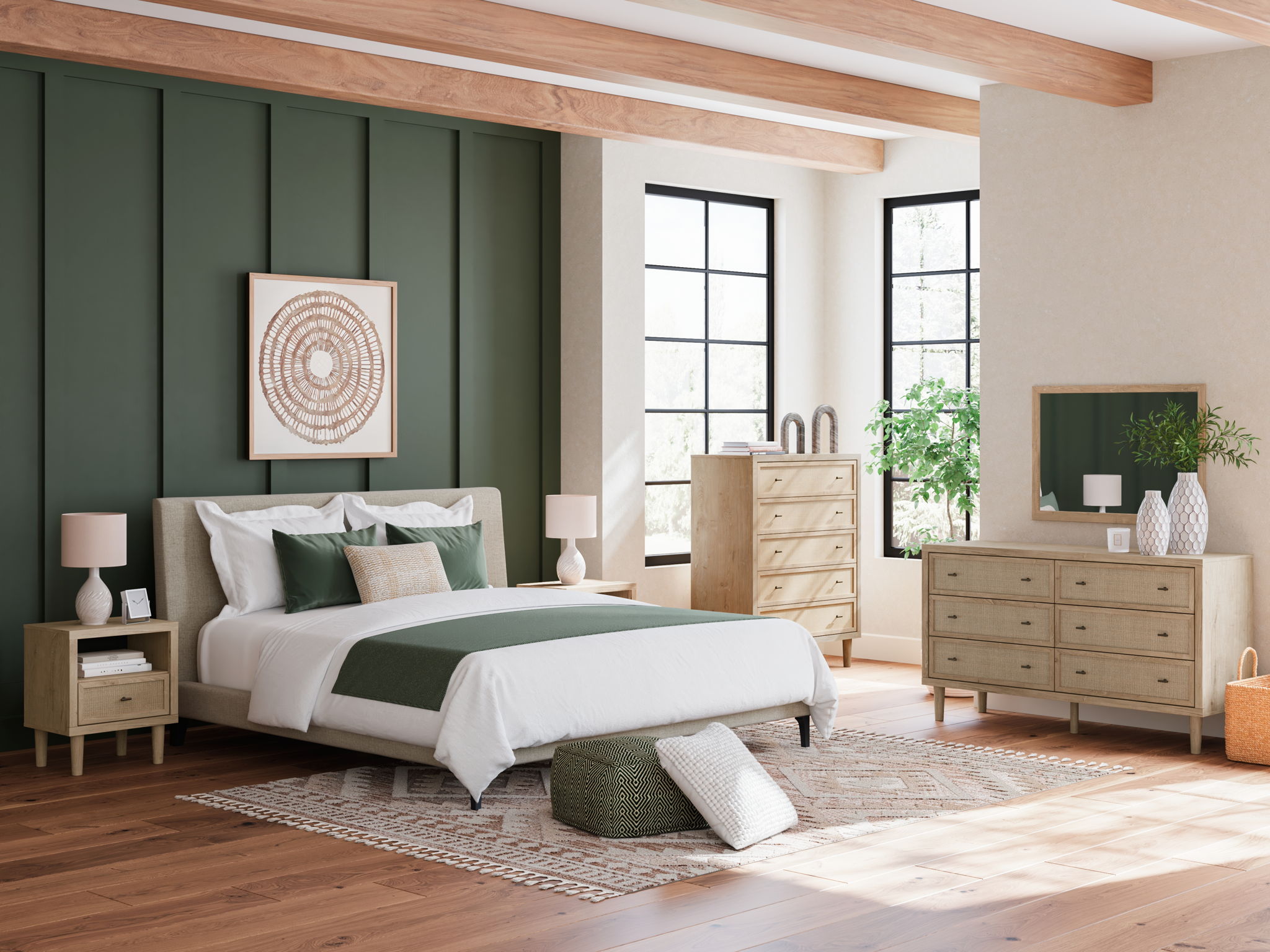 Cielden - Six Drawer Dresser - Two-Tone