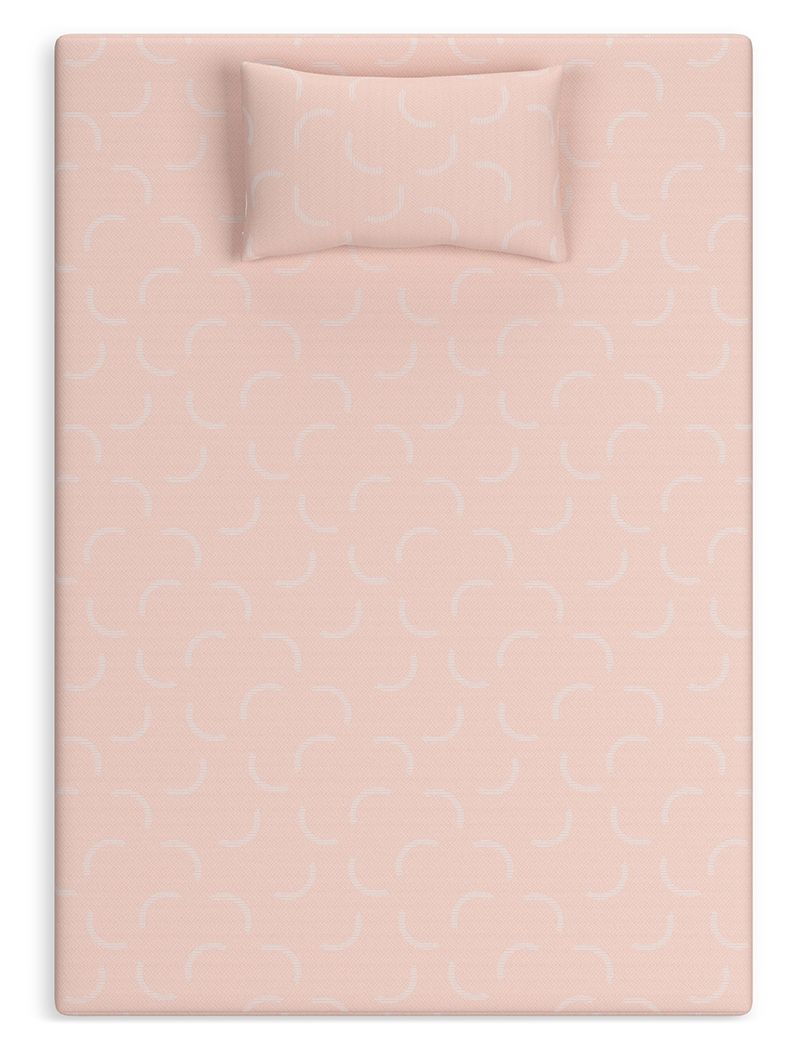 Ikidz Coral - Mattress And Pillow (Set of 2)