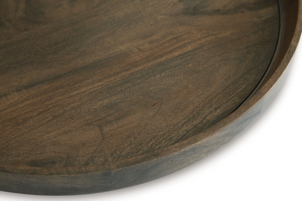 Webbworth - Tray - Gray Brown