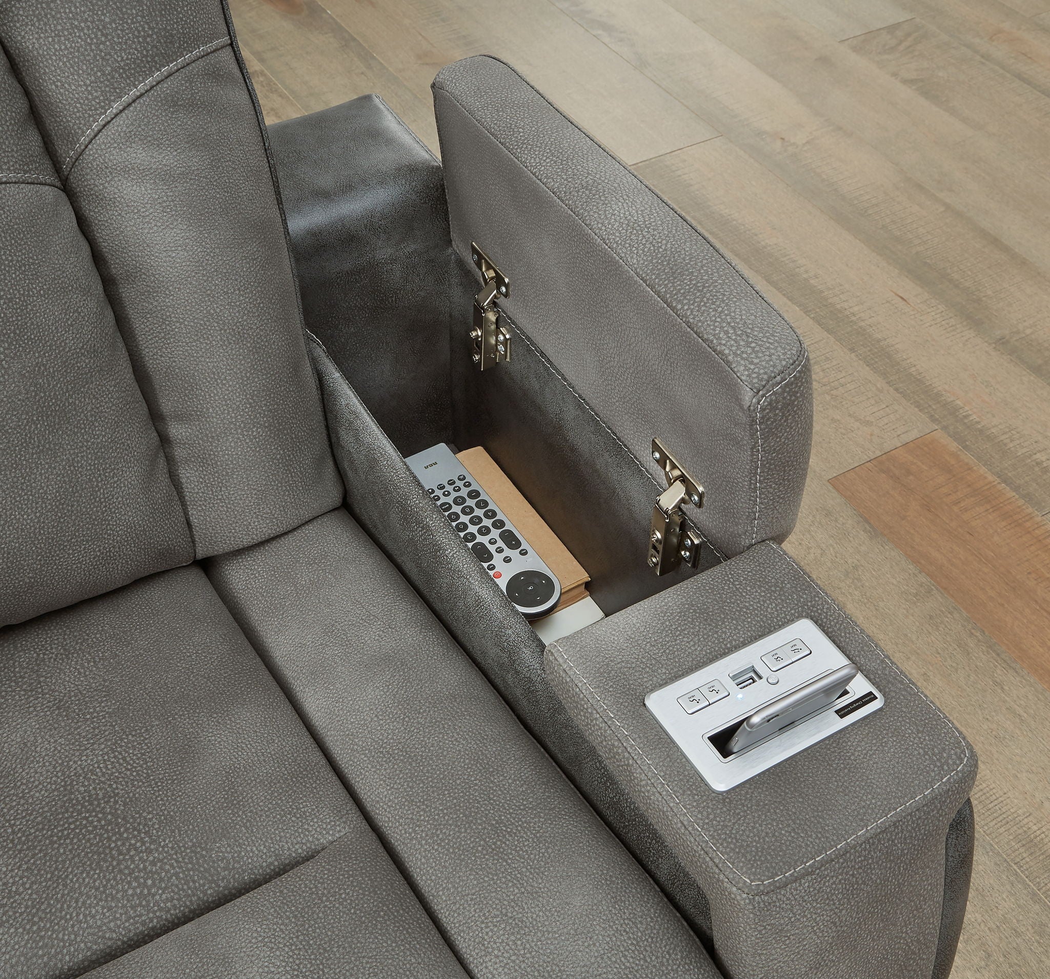 Next-Gen Durapella - Pwr Recliner/Adj Headrest