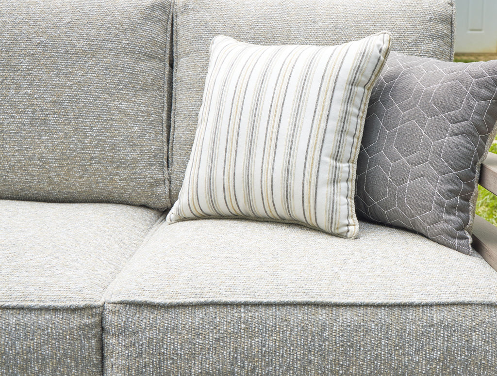 Hillside Barn - Sofa With Cushion - Gray / Brown