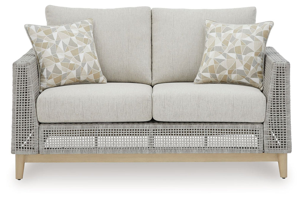 Seton Creek - 4 Pc. - Lounge Set - Gray