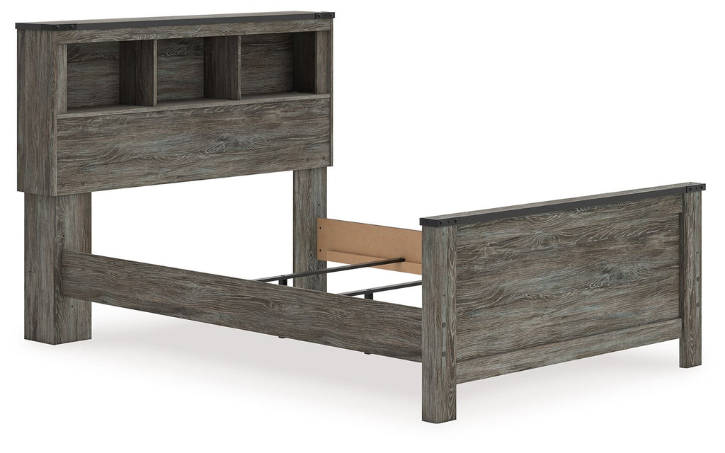 Frandern - Bookcase Panel Bedroom Set