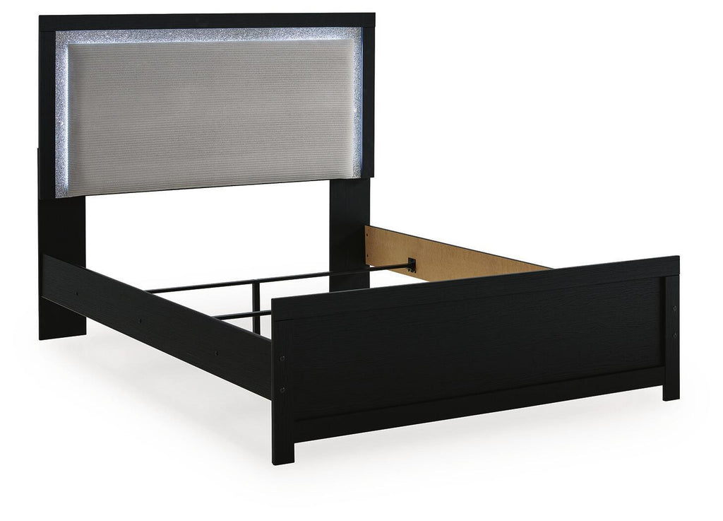 Maeling - Upholstered Panel Bed