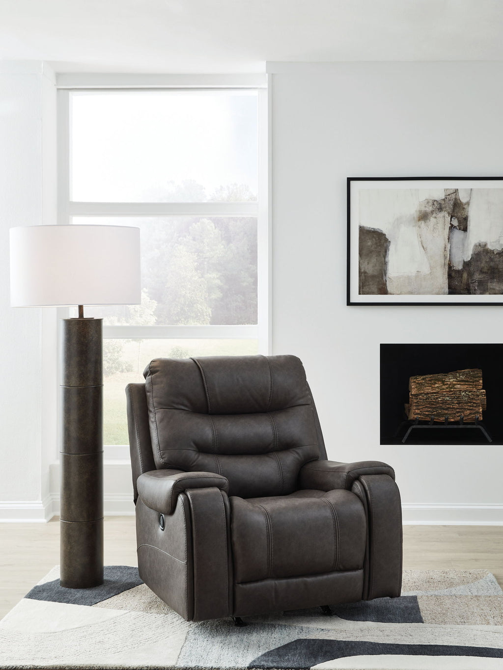 Femley - Rocker Recliner - Smoke
