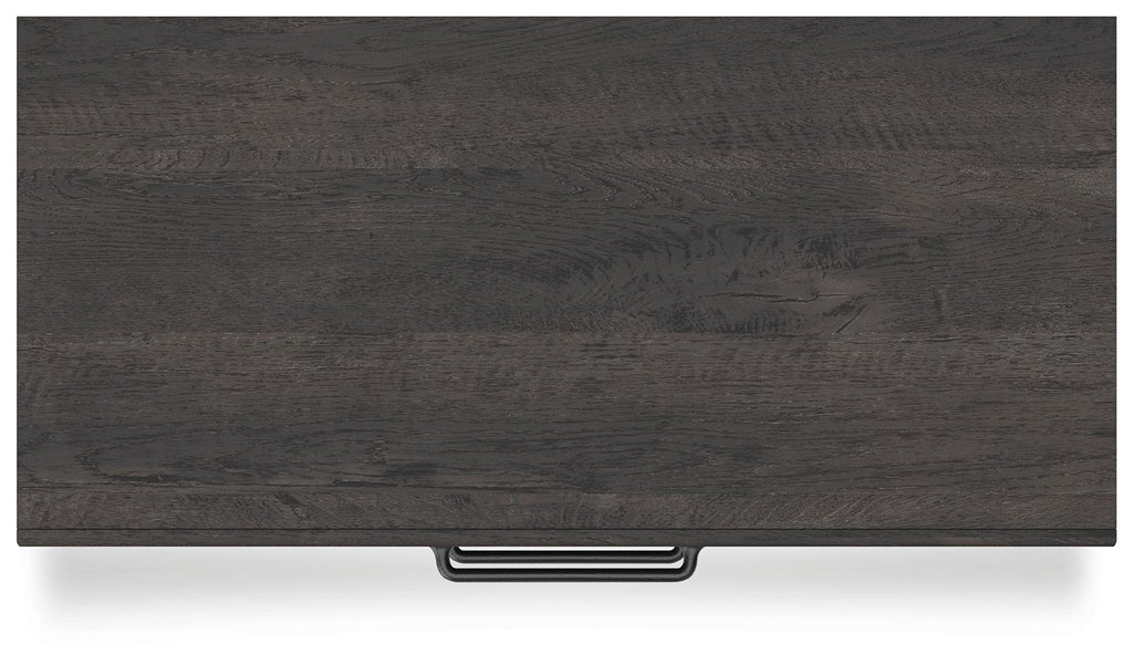 Hollivern - Five Drawer Chest - Dark Gray