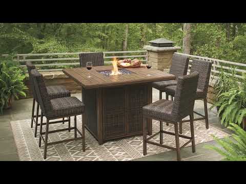 Paradise Trail - Swivel Lounge Chair (Set of 2) - Medium Brown