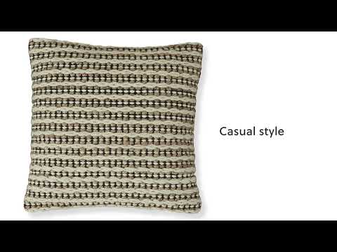 Nealington - Pillow (Set of 4) - Brown / Black / White