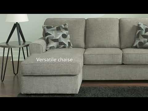 Cascilla - Loveseat - Light Gray
