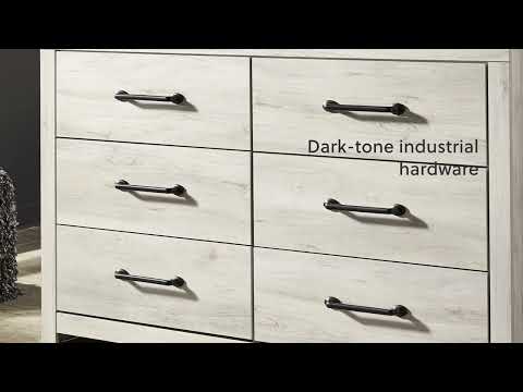 Cambeck - Two Drawer Night Stand - Whitewash